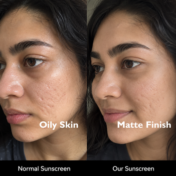 Oil-Control Gel Sunscreen SPF 50+ PA++++ Weightless Matte | No White Cast